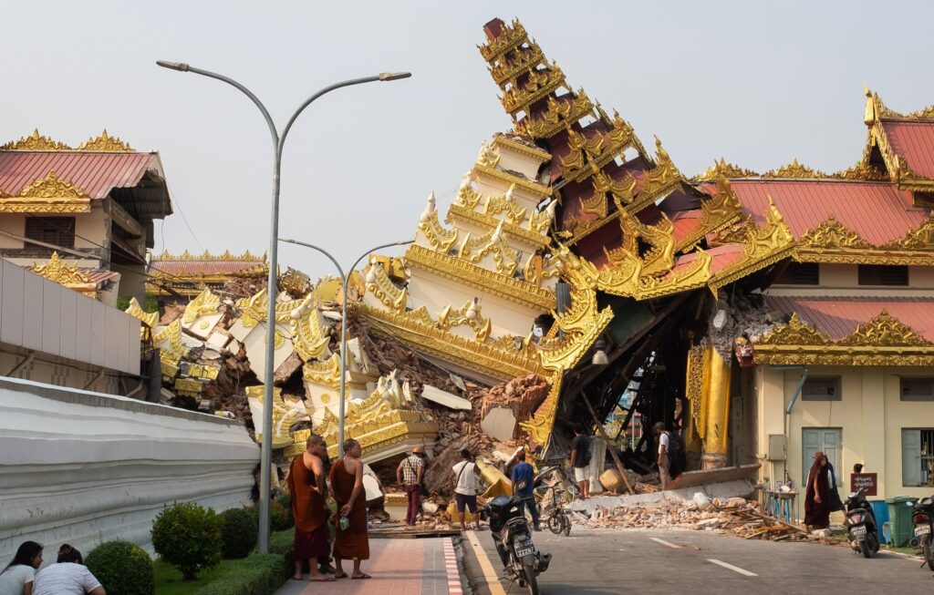 myanmar declares state of emergency after 7.7 magnitude earthquake