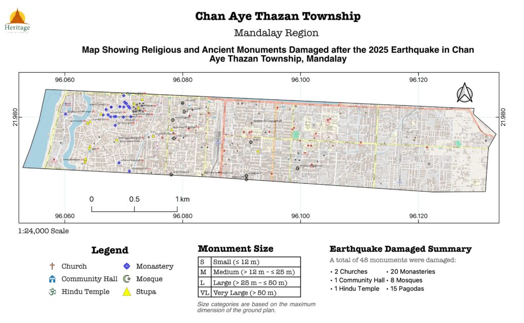 chan aye thazan damage map