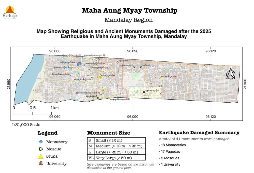 maha aung myay damage map