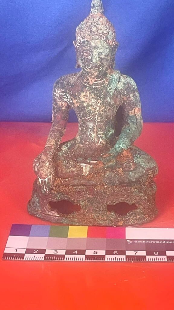 Discovery of Thai-Style Buddha Statue in Sagaing